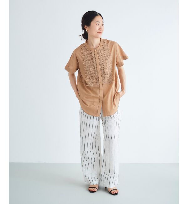 le.coeur blanc「レーヨン麻イージーパンツ」|その他|