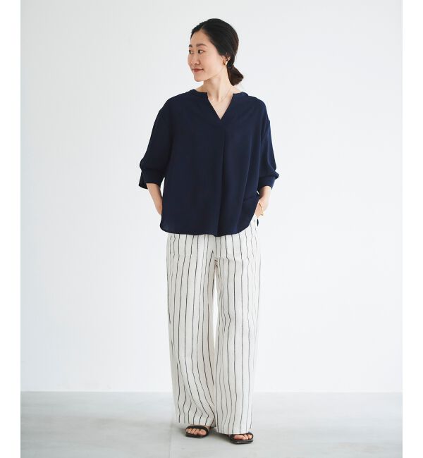 le.coeur blanc「レーヨン麻イージーパンツ」|その他|