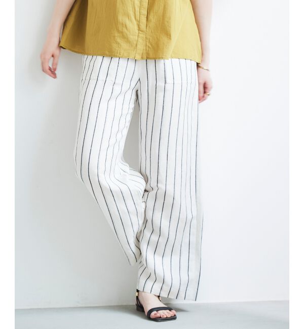 le.coeur blanc「レーヨン麻イージーパンツ」|その他|