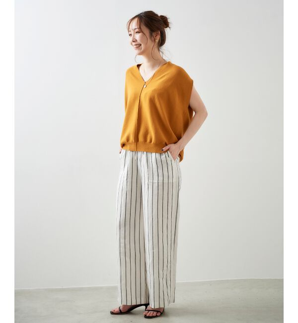 le.coeur blanc「レーヨン麻イージーパンツ」|その他|