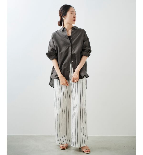 le.coeur blanc「レーヨン麻イージーパンツ」|その他|