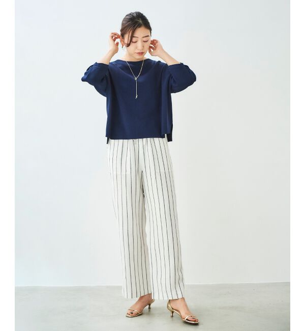 le.coeur blanc「レーヨン麻イージーパンツ」|その他|