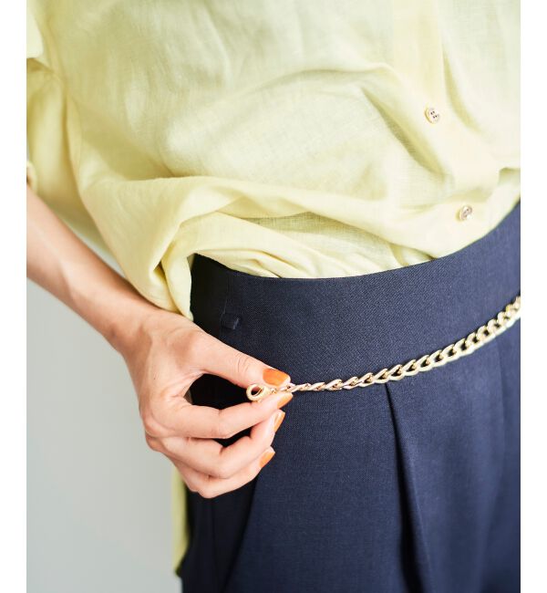 le.coeur blanc「ウエストチェーンツキパンツ」|その他|