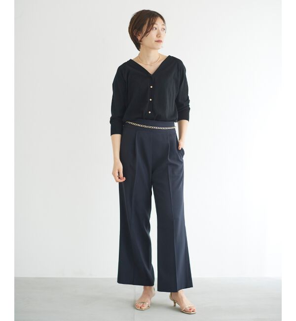 le.coeur blanc「ウエストチェーンツキパンツ」|その他|