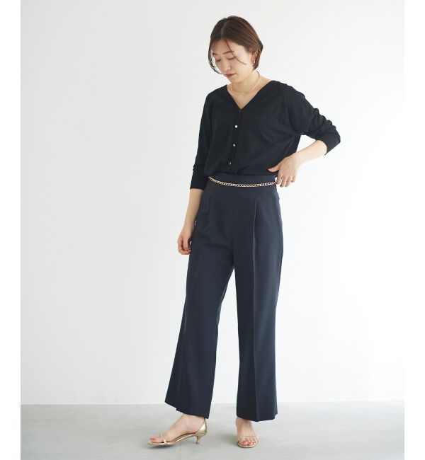 le.coeur blanc「ウエストチェーンツキパンツ」|その他|