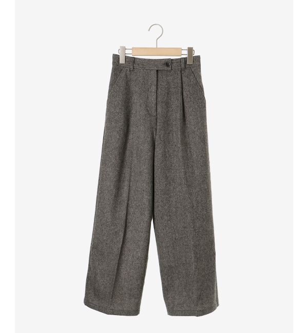 le.coeur blanc「タックワイドセンタープレスパンツ」|その他|