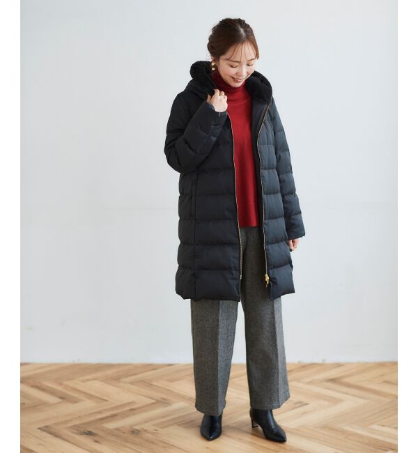 le.coeur blanc「タックワイドセンタープレスパンツ」|その他|