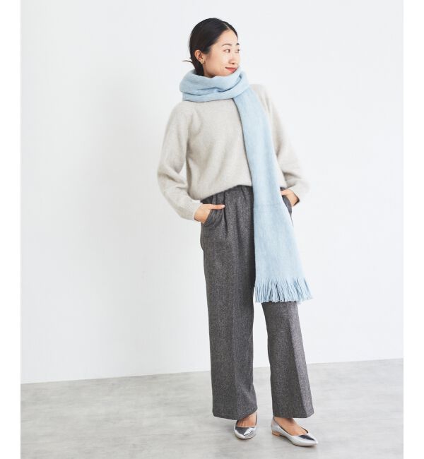 le.coeur blanc「タックワイドセンタープレスパンツ」|その他|