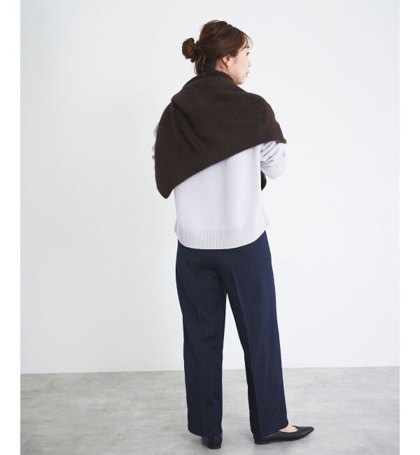 le.coeur blanc「タックワイドセンタープレスパンツ」|その他|