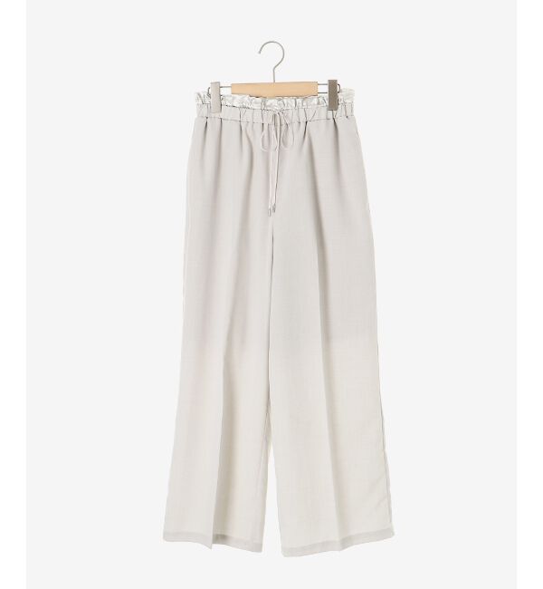 le.coeur blanc「《手洗い可能》タンブラーブッチャーイージーパンツ」|その他|