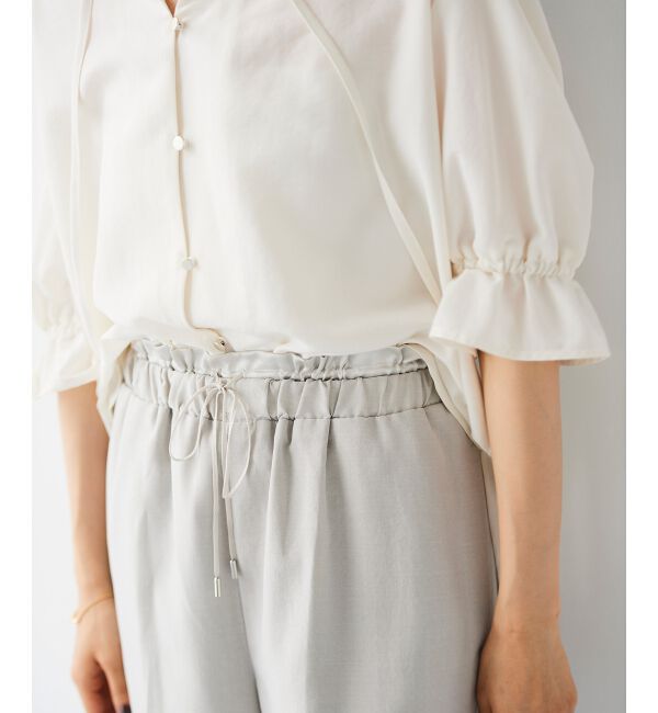 le.coeur blanc「《手洗い可能》タンブラーブッチャーイージーパンツ」|その他|