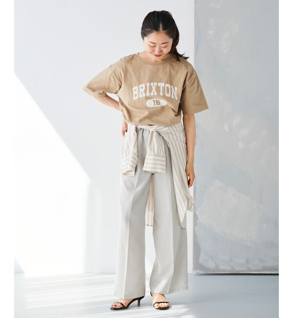 le.coeur blanc「《手洗い可能》タンブラーブッチャーイージーパンツ」|その他|