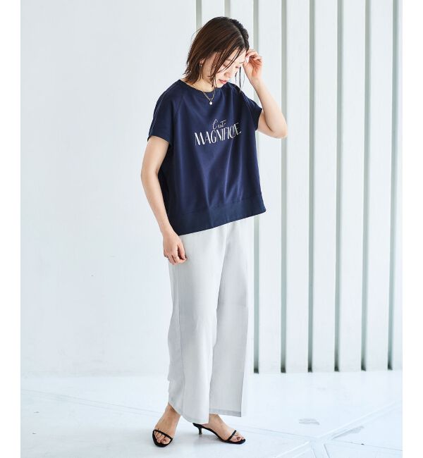 le.coeur blanc「《手洗い可能》タンブラーブッチャーイージーパンツ」|その他|