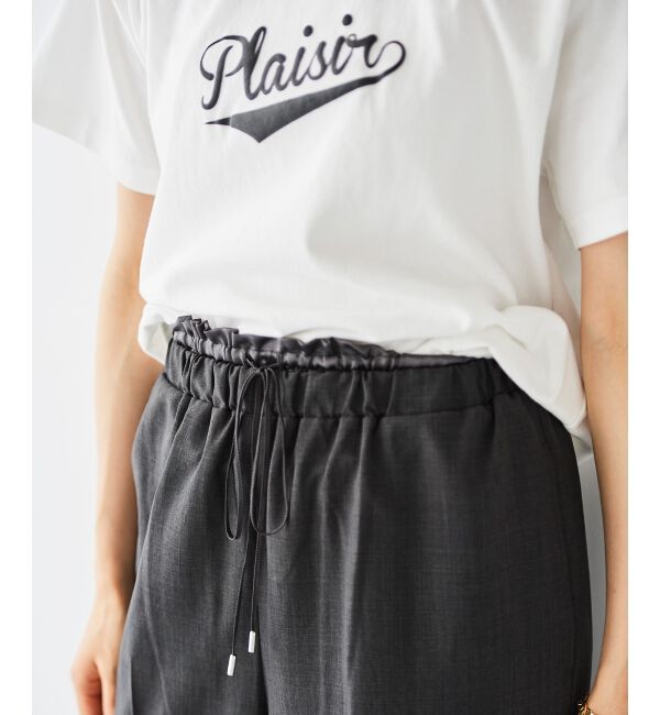 le.coeur blanc「《手洗い可能》タンブラーブッチャーイージーパンツ」|その他|