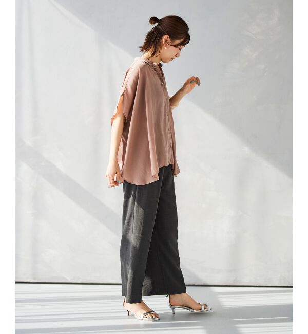 le.coeur blanc「《手洗い可能》タンブラーブッチャーイージーパンツ」|その他|