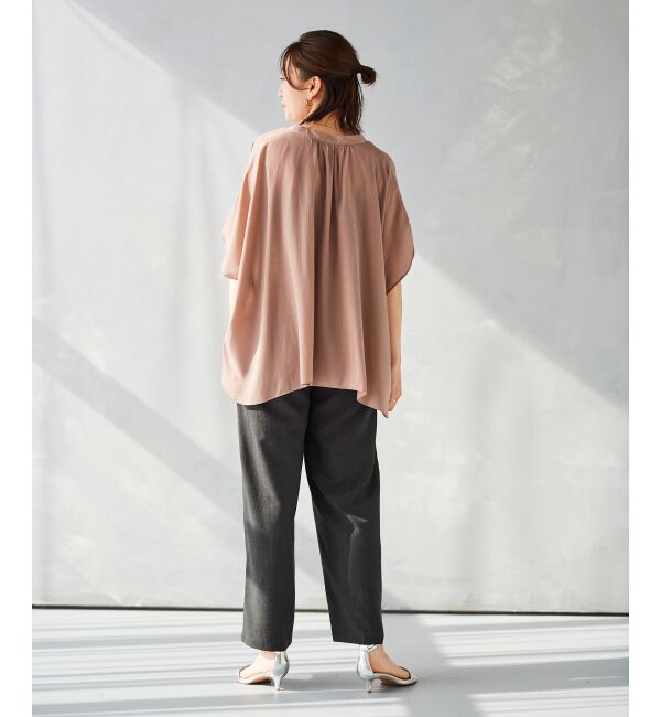 le.coeur blanc「《手洗い可能》タンブラーブッチャーイージーパンツ」|その他|