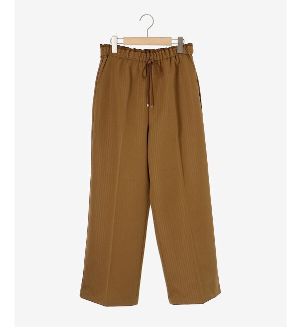 le.coeur blanc「Perle Peche ジャガードイージーパンツ」|その他|