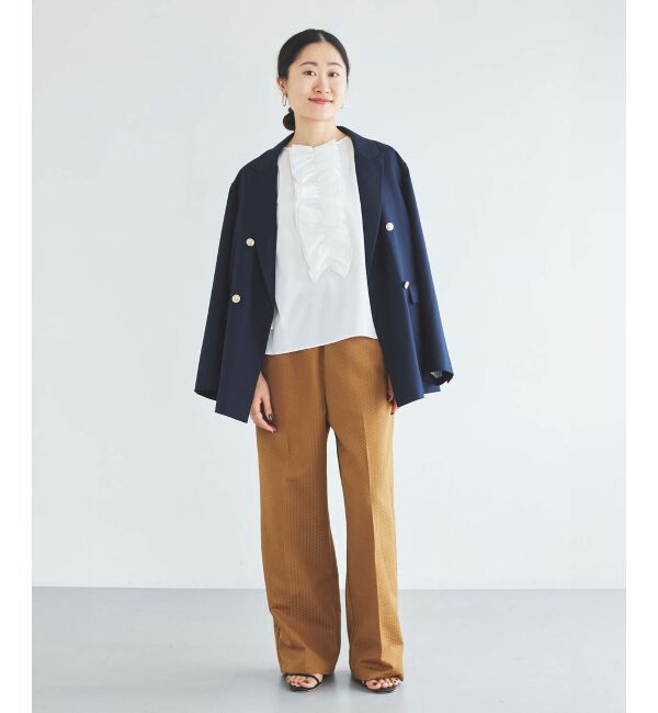 le.coeur blanc「Perle Peche ジャガードイージーパンツ」|その他|