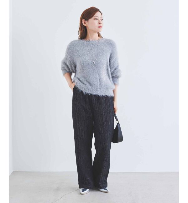 le.coeur blanc「Perle Peche ジャガードイージーパンツ」|その他|