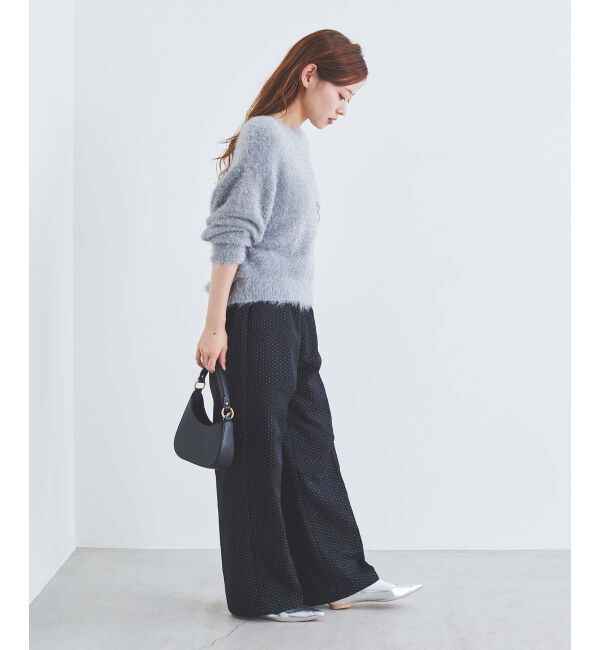 le.coeur blanc「Perle Peche ジャガードイージーパンツ」|その他|