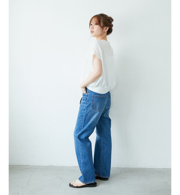  「シアーフリンジフレンチスリーブブラウス」|シャツ・ブラウス|