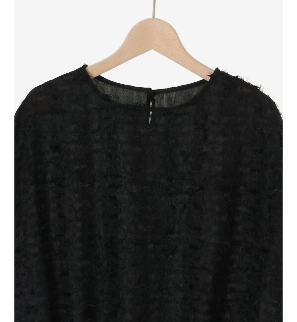  「シアーフリンジフレンチスリーブブラウス」|シャツ・ブラウス|