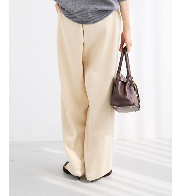  「《WEB限定アイテム》スムースニットイージーパンツ」|その他|