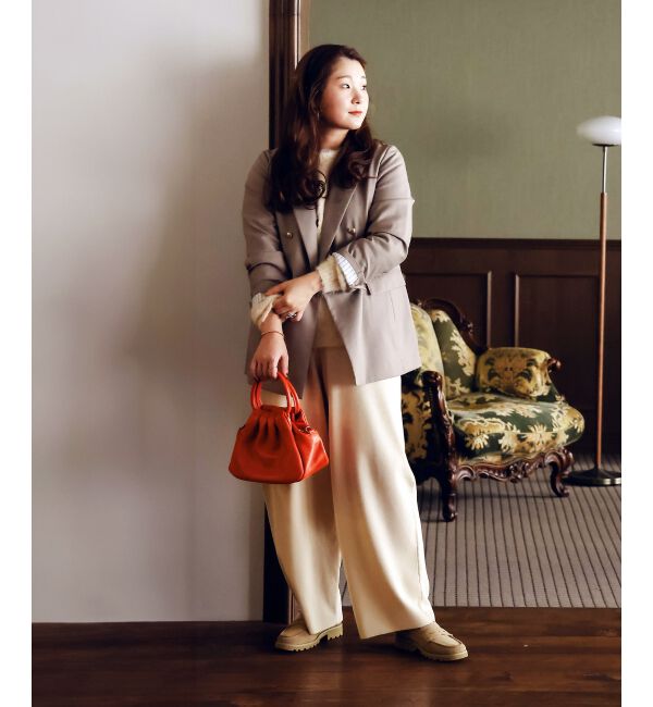  「《WEB限定アイテム》スムースニットイージーパンツ」|その他|