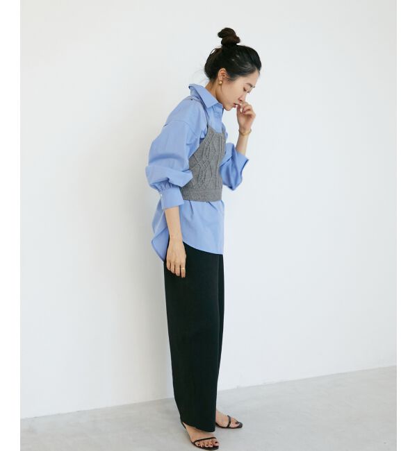  「《WEB限定アイテム》スムースニットイージーパンツ」|その他|