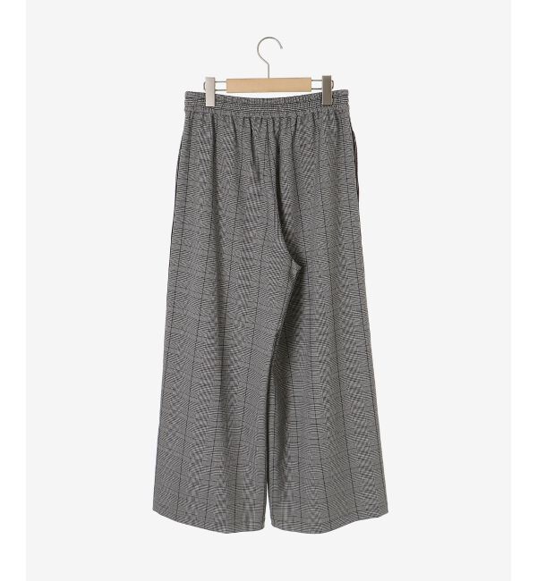  「グレンチェックイージーワイドパンツ」|その他|