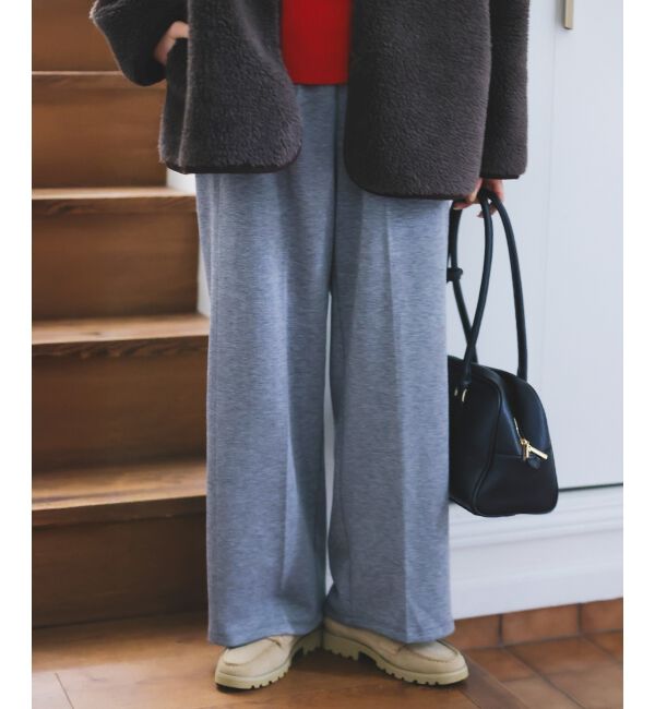  「ジャージーイージーワイドパンツ」|その他|