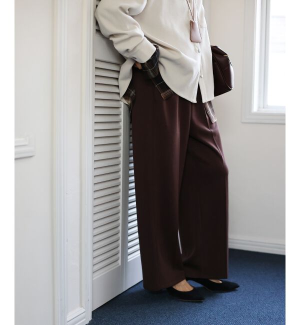  「ジャージーイージーワイドパンツ」|その他|