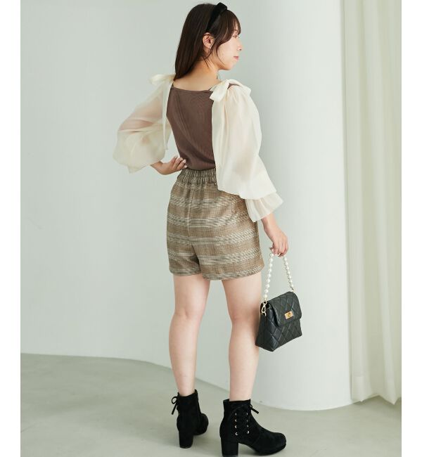 MAJESTICLEGON「パールデザインショートパンツ」|その他|