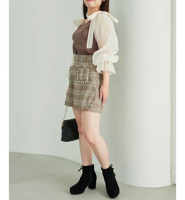 MAJESTICLEGON「パールデザインショートパンツ」|その他|