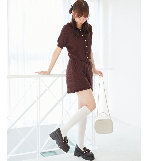  「ミニケーブルショートパンツ」|その他|