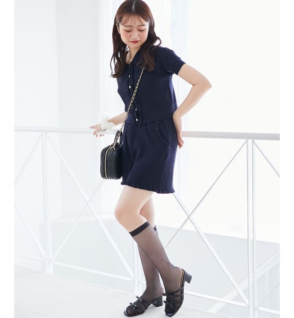  「ミニケーブルショートパンツ」|その他|