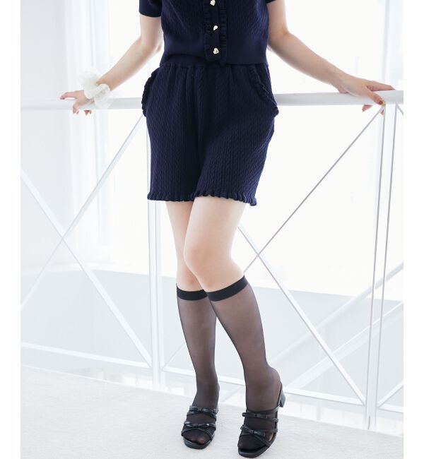  「ミニケーブルショートパンツ」|その他|