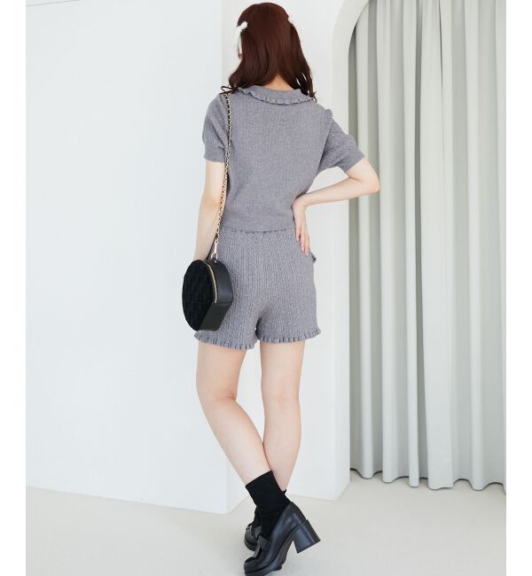  「ミニケーブルショートパンツ」|その他|