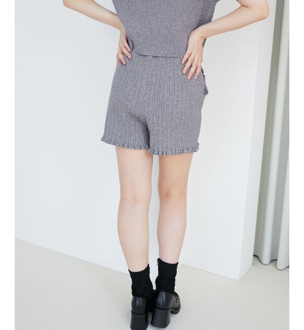  「ミニケーブルショートパンツ」|その他|