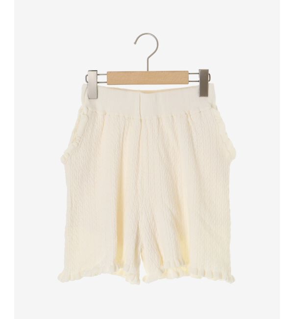  「ミニケーブルショートパンツ」|その他|