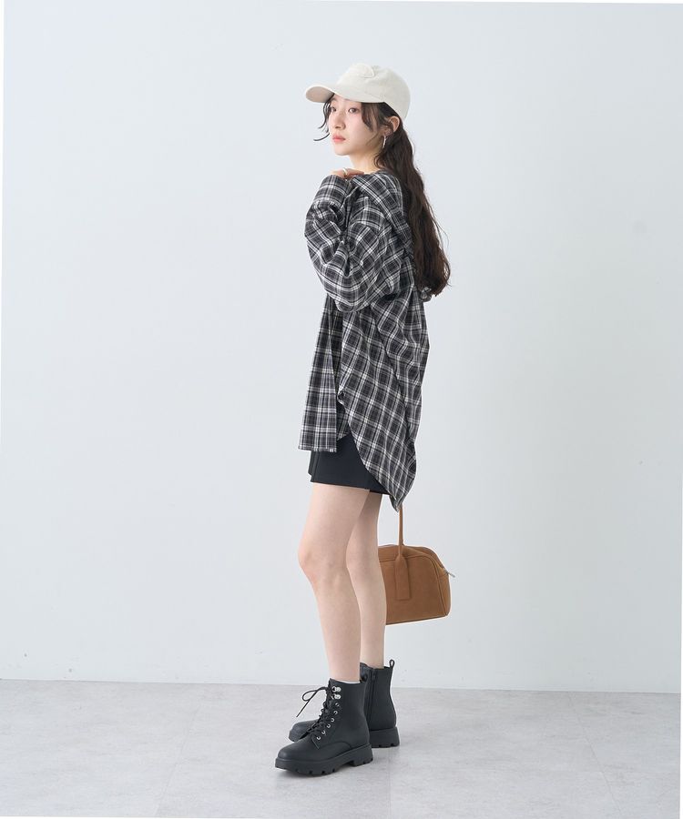 earth music&ecology「ベルト付きタブデザインショートパンツ」|その他|