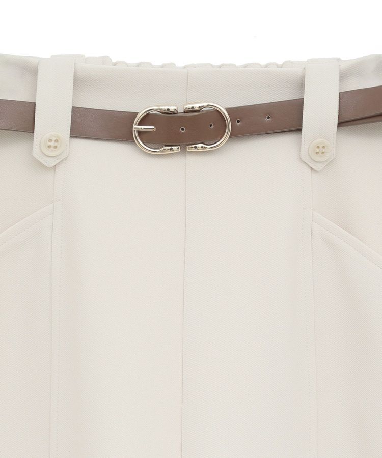 earth music&ecology「ベルト付きタブデザインショートパンツ」|その他|