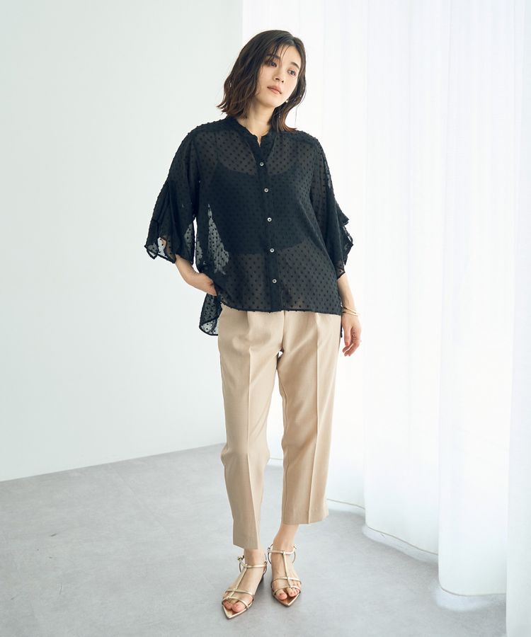 YECCA VECCA「サラサライージーテーパードパンツ」|その他|