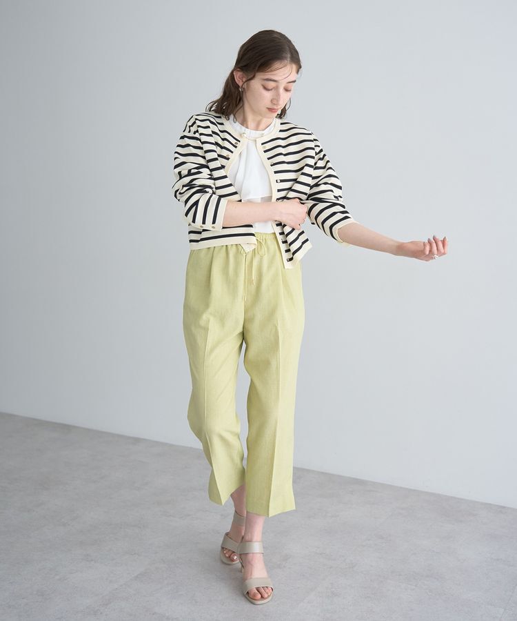 YECCA VECCA「サラサライージーテーパードパンツ」|その他|