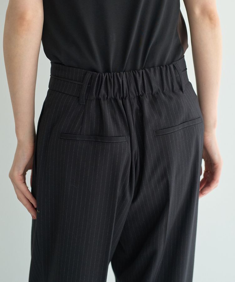 YECCA VECCA「ウエストデザインワイドストレートパンツ」|その他|