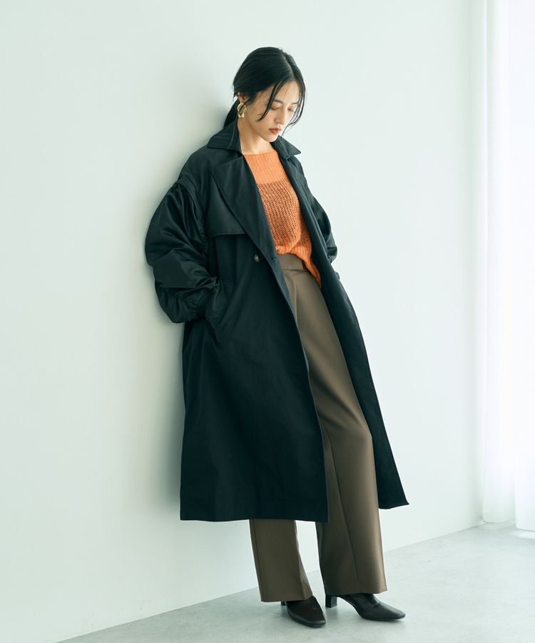 YECCA VECCA「ウエストデザインワイドストレートパンツ」|その他|