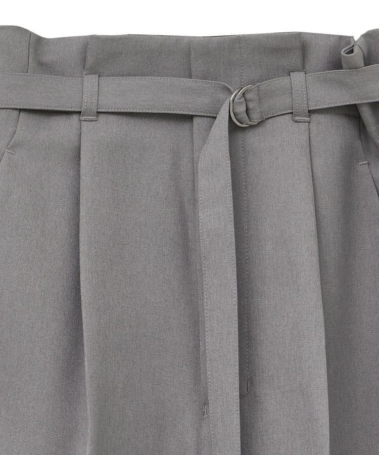 YECCA VECCA「【洗える】ベルト付きイージーケアワイドパンツ」|その他|