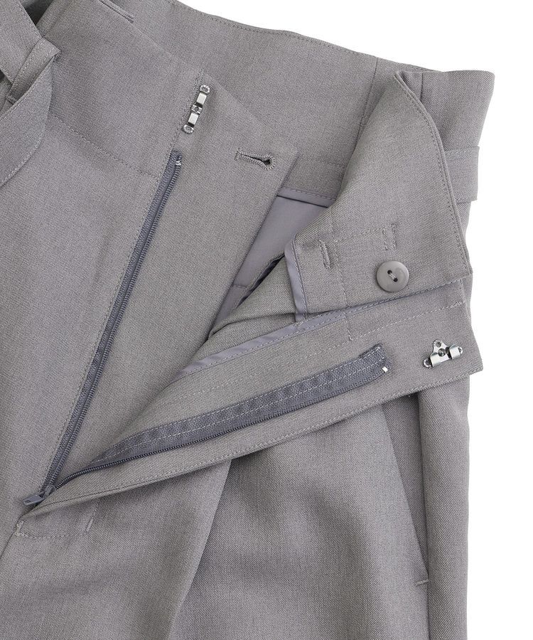 YECCA VECCA「【洗える】ベルト付きイージーケアワイドパンツ」|その他|