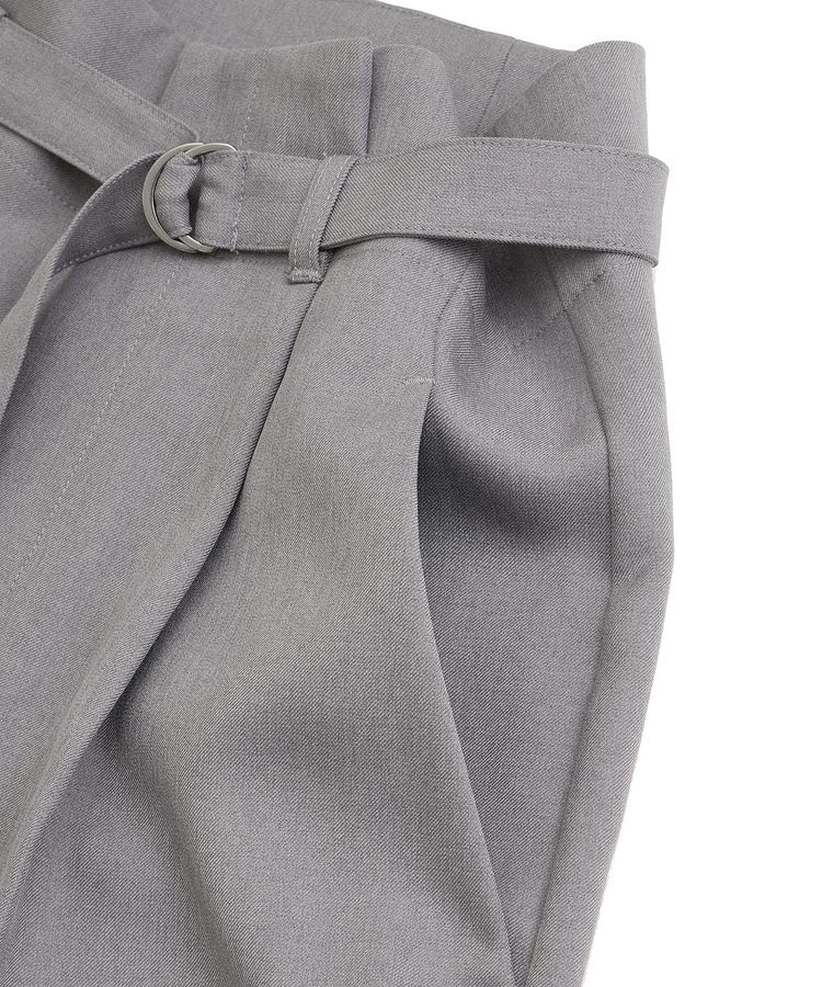 YECCA VECCA「【洗える】ベルト付きイージーケアワイドパンツ」|その他|