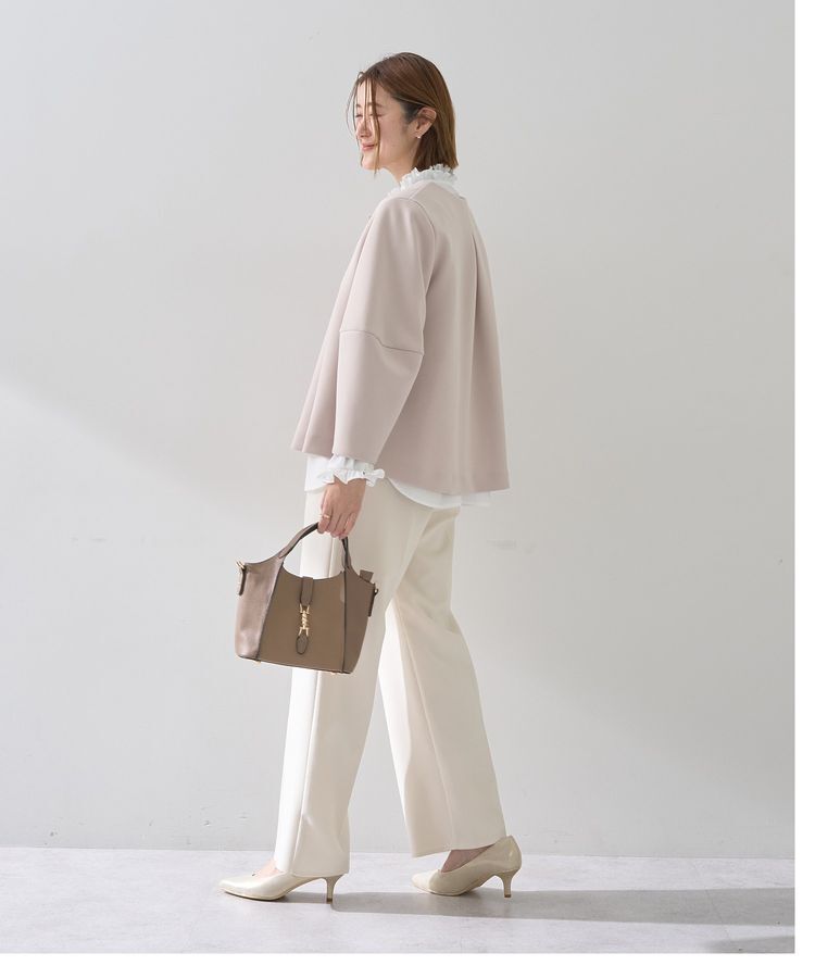 YECCA VECCA「サイドベルテッドハイウエストパンツ」|その他|